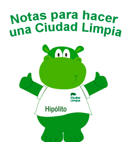 Mascota institucional Hipolito Ciudad Limpia